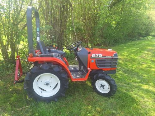 KUBOTA B 72 tuinbouwtractor, Tuin en Terras, Zitmaaiers, Gebruikt, 90 tot 120 cm, Elektrische starter, Mulchfunctie, Opvangbak