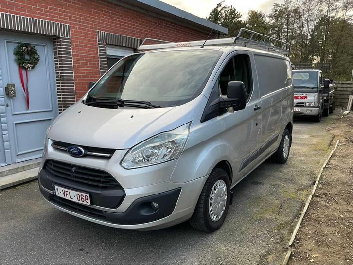 2014 Ford Transit custom, Auto's, Bestelwagens en Lichte vracht, Bedrijf, Ford, Overige brandstoffen, Euro 5, Handgeschakeld, Gebruikt