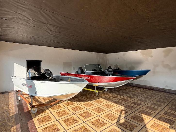 Nieuwe Alumacraft visboten, Sports nautiques & Bateaux, Bateaux de pêche & à console, Neuf, 50 à 70 ch, 3 à 6 mètres, Essence