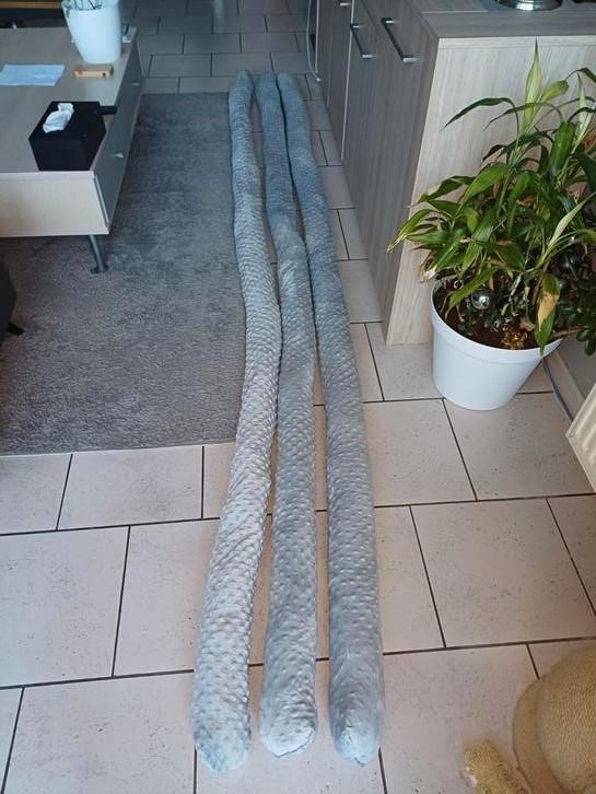 XXL deurdrempels van 3 meter, Huis en Inrichting, Woonaccessoires | Deurstoppers, Zo goed als nieuw, Ophalen of Verzenden