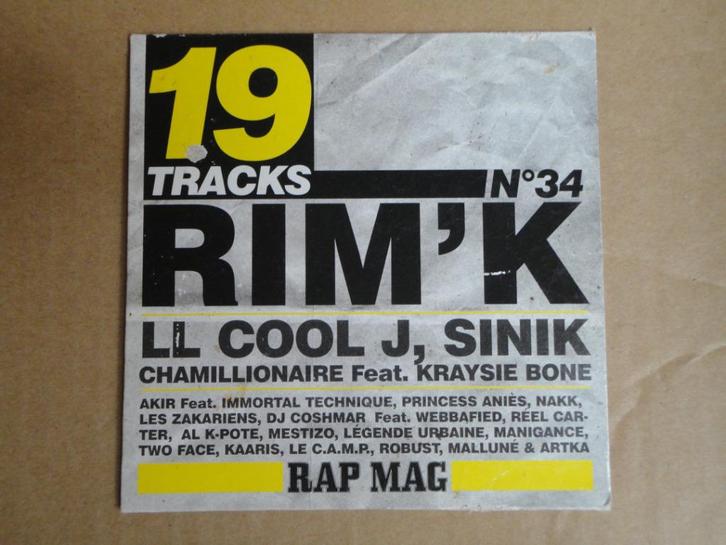 CD - Rap Mag N34 - 19 TRACKS   >>> Zie nota, Cd's en Dvd's, Cd's | Hiphop en Rap, Ophalen of Verzenden