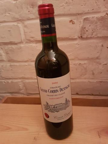 Chateau Grand Corbin-Despagne St Emilion Gd Cru Classé 2006 beschikbaar voor biedingen