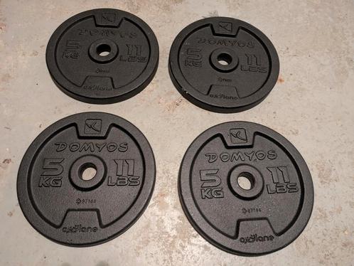 Poids musculation 4 X 5kg à partir de 20€ le lot, Sport en Fitness, Fitnessmaterialen, Zo goed als nieuw, Halterschijven, Ophalen