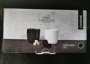 Sabatier koffietassen, 12 stuks, nieuw in doos beschikbaar voor biedingen