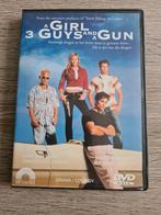 DVD a girl 3 guys and a gun, Comme neuf, Envoi