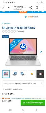 Hp laptop, Computers en Software, Ophalen, Zo goed als nieuw