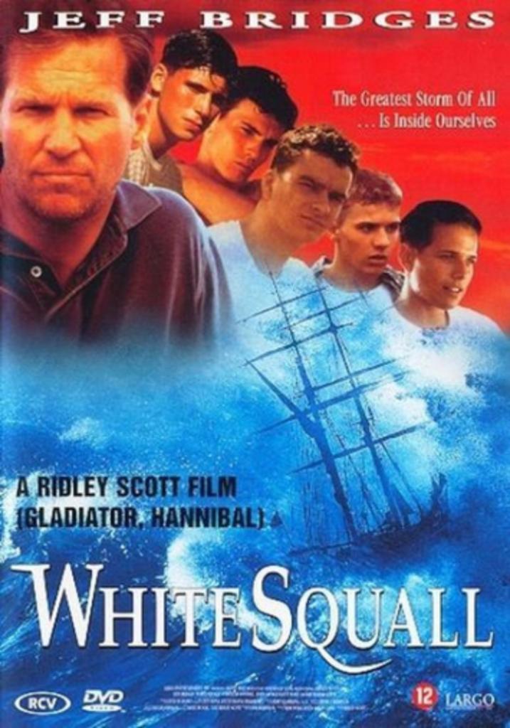White Squall (1996) Dvd  Jeff Bridges, Cd's en Dvd's, Dvd's | Avontuur, Gebruikt, Vanaf 12 jaar, Ophalen of Verzenden