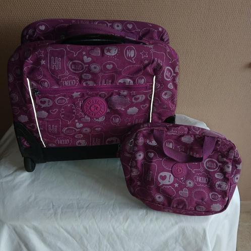 Cartable Kipling avec sac à dîner, Handtassen en Accessoires, Tassen | Schooltassen, Gebruikt, Ophalen