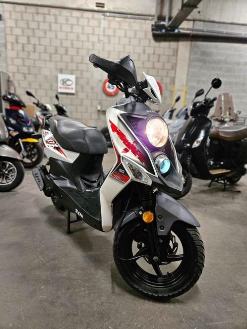 Sym Crox 50cc klasse B 4 takt 2019 15.357 km - Goede staat!, Fietsen en Brommers, Scooters | SYM, Gebruikt, Overige modellen, Klasse B (45 km/u)