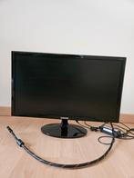 Samsung 24” Full HD monitor (S24D300H) + HDMI-kabel, Computers en Software, Monitoren, Ophalen, Zo goed als nieuw, HD, HDMI