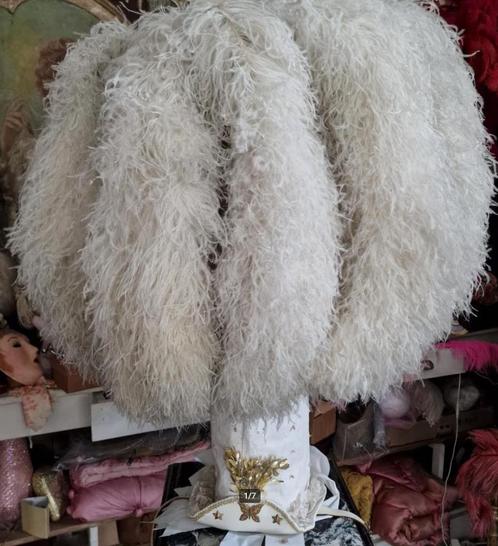 Gilles de Binche chapeau theatre theater costume carnaval, Antiek en Kunst, Antiek | Kleding en Textiel, Ophalen of Verzenden