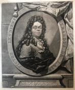 Portret Gérard de Lairesse, mezzotint, 1707, Antiek en Kunst, Kunst | Etsen en Gravures, Ophalen of Verzenden