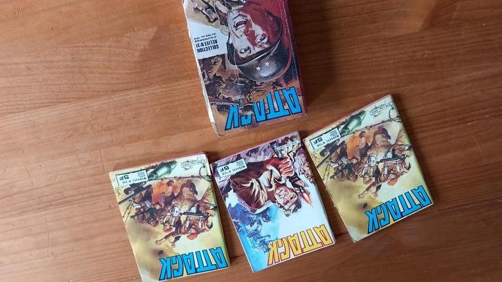 Lot bd attack, Boeken, Stripverhalen, Gelezen, Meerdere stripboeken, Ophalen