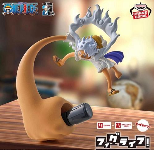 Eén stuk - FigLife! Vol. 4: Monkey D. Luffy Gear5-figuur, Verzamelen, Beelden en Beeldjes, Nieuw, Mens, Verzenden
