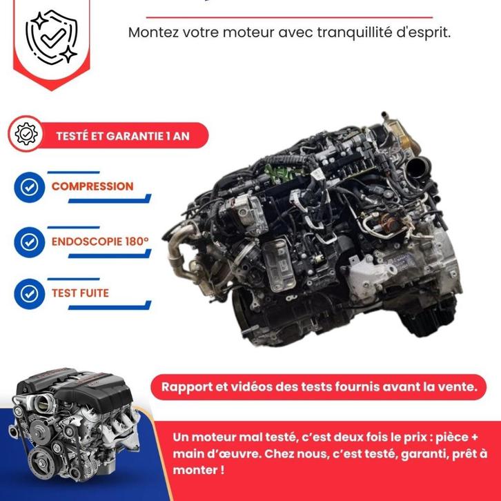 Complete motor Mercedes klasse gle 450d w167 3.0d, Auto-onderdelen, Motor en Toebehoren, Mercedes-Benz, Nieuw, Ophalen of Verzenden