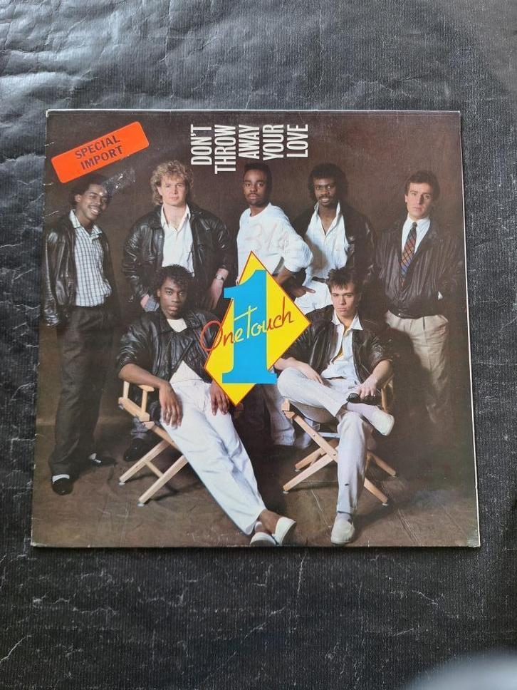 ONE TOUCH "Don't Throw Away Your Love" maxi LP singel (1986), CD & DVD, Vinyles | Pop, Comme neuf, 1980 à 2000, 12 pouces, Envoi