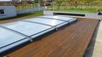 Abri plat piscine, Ophalen, Nieuw, Afdekzeil