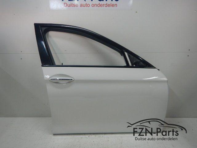 BMW 5-Serie F10 F11 Portier Rechts-Voor Wit, Auto-onderdelen, Carrosserie, Gebruikt, Ophalen of Verzenden