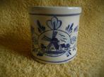 Pot delft Blue handpainted antiek, Antiek en Kunst, Ophalen of Verzenden