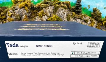 Sncb nmbs ho Van Biervliet B-cargo VB-83001 beschikbaar voor biedingen