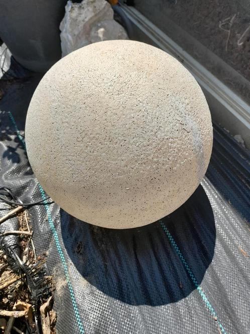 4 gele licht bollampen, Tuin en Terras, Buitenverlichting, Zo goed als nieuw, Ophalen