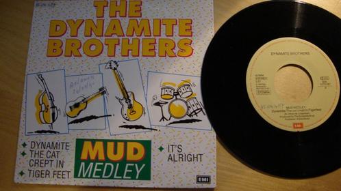 Dynamite Brothers --- Mud medley, Cd's en Dvd's, Vinyl Singles, Gebruikt, Single, Pop, 7 inch, Ophalen of Verzenden