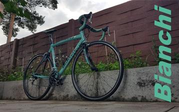 Bianchi Via Nirone 7 Racefiets Fiets AMPER GEBRUIKT TOPSTAAT