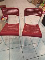 stoelen, Huis en Inrichting, Stoelen, Ophalen, Kunststof, Gebruikt, Vier