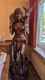 Grote indiaan met hertjes, Ophalen
