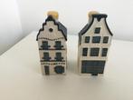 Set van 2 kleine KLM Delftse huisjes 3 en 11, Ophalen