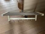 Porte manteaux / étagère à chapeau IKEA, Huis en Inrichting, Woonaccessoires | Kapstokken, Gebruikt, Minder dan 100 cm, Hout, Ophalen