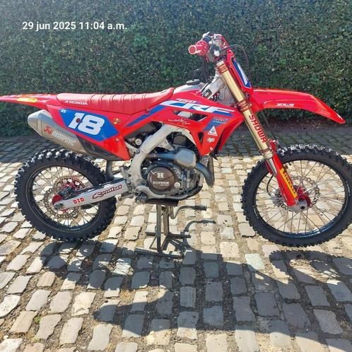 Honda CRF 450 2021 zeer goede staat, Motoren, Motoren | Honda, Particulier, Crossmotor, 1 cilinder, Ophalen
