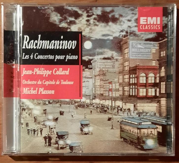 2 cd - S. Rachmaninov : les 4 concertos pour piano - Collard, CD & DVD, CD | Classique, Comme neuf, Autres types, Du modernisme à nos jours