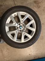 VELGEN +WINTERBANDEN heel goede staat voor bmw X1  2019, Pneus et Jantes, Pneus hiver, 205 mm, 17 pouces