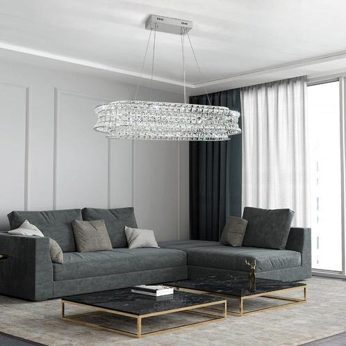 Luxe kristallen kroonluchter SNELLE GRATIS LEVERING, Huis en Inrichting, Lampen | Plafondlampen, Nieuw, Verzenden