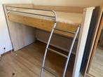 Halfhoogslaper met ladder, Huis en Inrichting, Ophalen, Gebruikt, 90 cm, Bruin