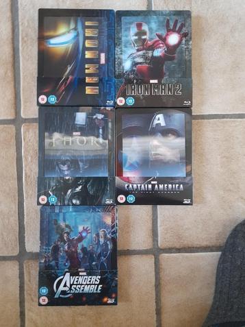 marvel lenticular zavvi steelbooks Phase I beschikbaar voor biedingen