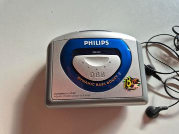 Philips walkman met oortjes werkt perfect  beschikbaar voor biedingen