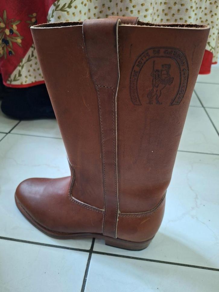 Bottes homme P42 GARDIAN CAMARGUAIS, Kleding | Heren, Schoenen, Zo goed als nieuw, Boots, Bruin, Ophalen