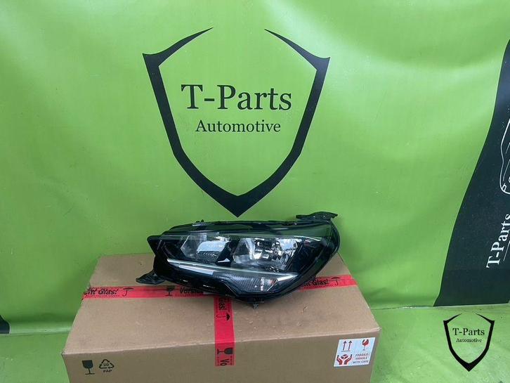 opel corsa F links koplamp 39162648 lamp, Auto-onderdelen, Verlichting, Opel, Gebruikt