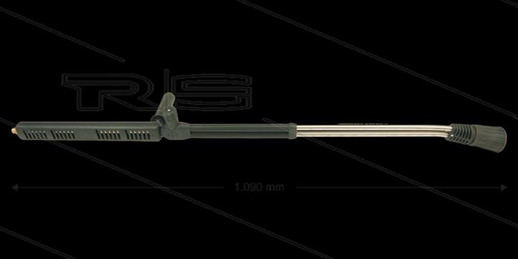 RVS Dubbele Spuitlans 1090mm Met Bovenregelaar, Auto diversen, Overige Auto diversen, Verzenden