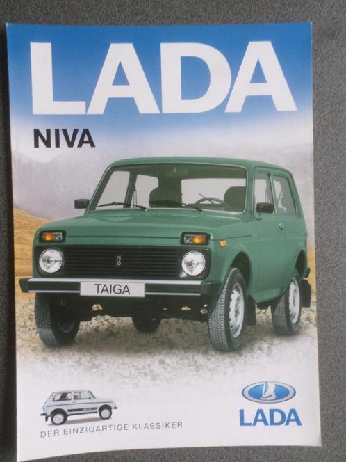 Lada Niva Taiga Brochure, Boeken, Auto's | Folders en Tijdschriften, Verzenden