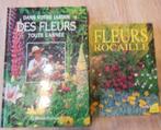 Des Fleurs toute l'année et Fleurs de rocaille, Livres, Envoi, Comme neuf, Jardinage et Plantes de jardin