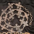 ketting riem met zilverkleurige kruisen uit jaren 80, Vêtements | Femmes, Ceintures, Autres couleurs, Comme neuf, Enlèvement, 100 cm ou plus