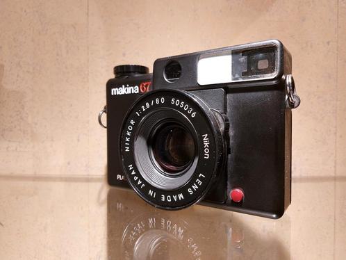 Makina 67, Audio, Tv en Foto, Fotocamera's Analoog, Zo goed als nieuw, Ophalen
