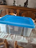 Plastieken bak met wieltjes, Ophalen of Verzenden, Zo goed als nieuw