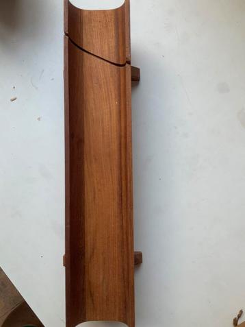Vintage teak baguette snijder beschikbaar voor biedingen
