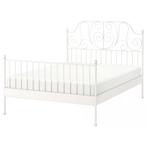 Bed ikea, Huis en Inrichting, Slaapkamer | Bedden, Ophalen, Wit, Tweepersoons, 200 cm