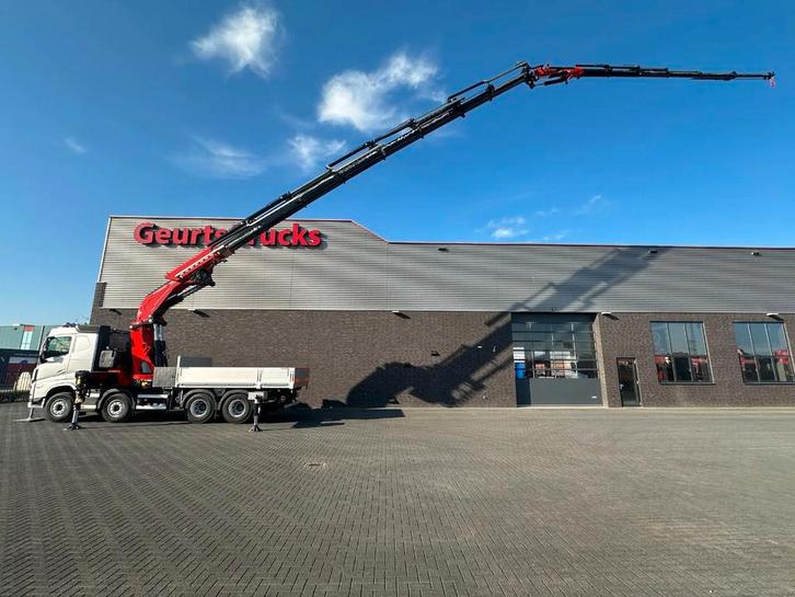 Volvo FH 500 8X4 RF-RT40G FASSI F1450R.2.8 + JIB L826 KRAAN/, Autos, Camions, ABS, Air conditionné, Verrouillage central, Cruise Control