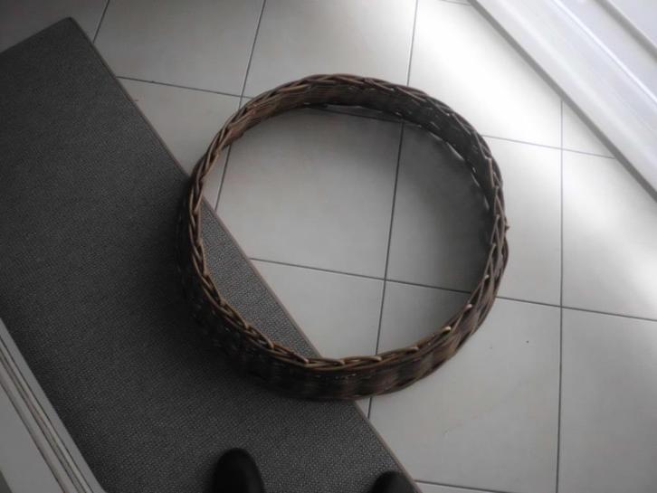 Rotan kerstboommand, Divers, Noël, Comme neuf, Enlèvement